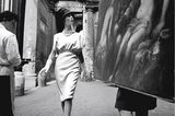 „Simone + Coffee +Painting“, Rom, 1960(für „Vogue“)