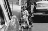 „Sandra + Mirror“, Times Square, New York, 1959 (für „Vogue“)