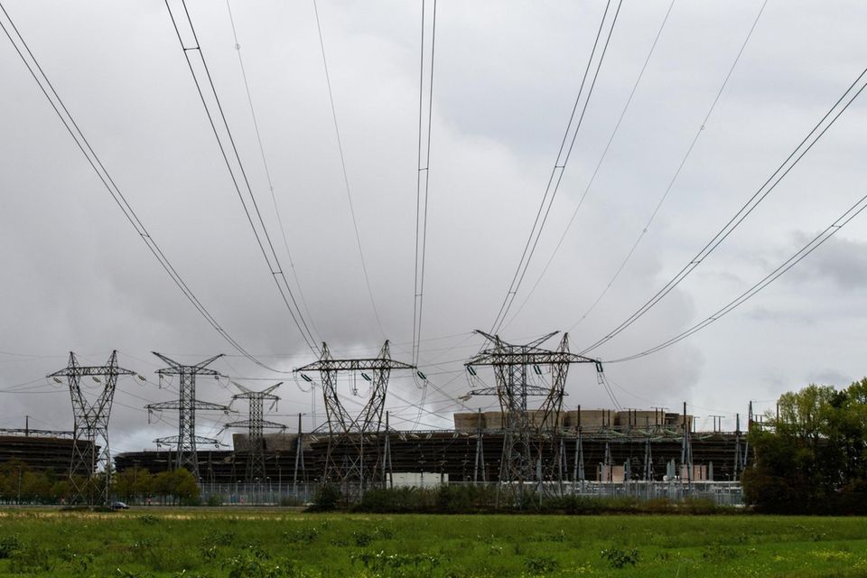 Das Kernkraftwerk Chinon im französischen Avoine