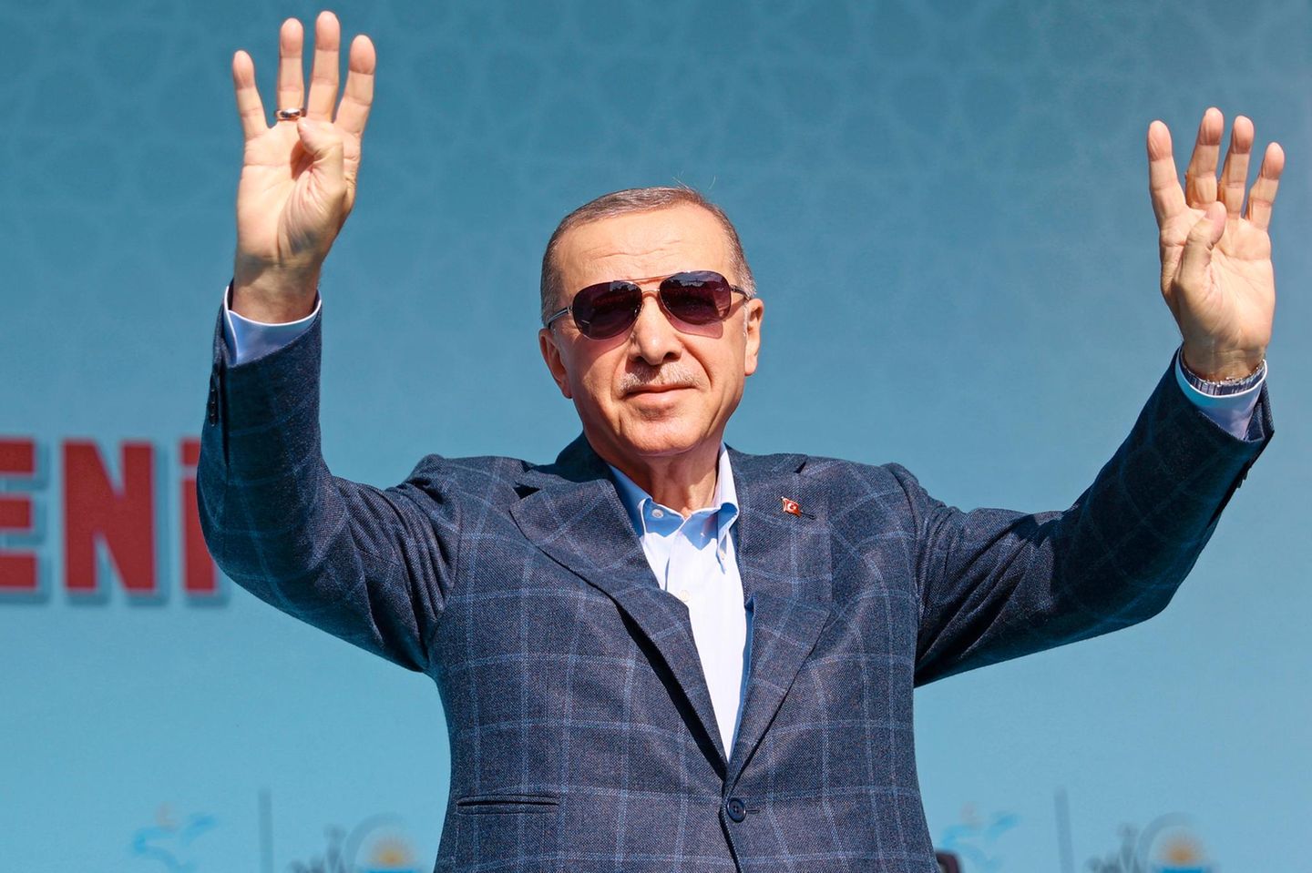 Der türkische Präsident Recep Tayyip Erdoğan