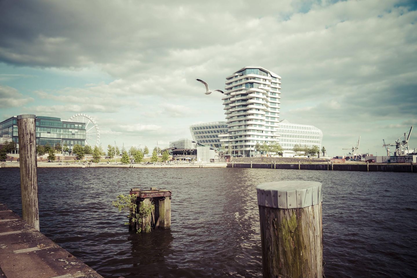Der Marco-Polo-Tower in der Hafenstadt Hamburg ist eines von vielen Projekten von DC Developments 
