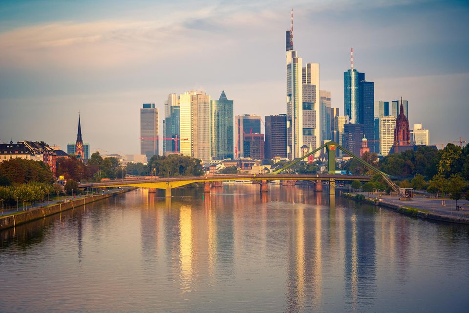 Skyline von Frankfurt