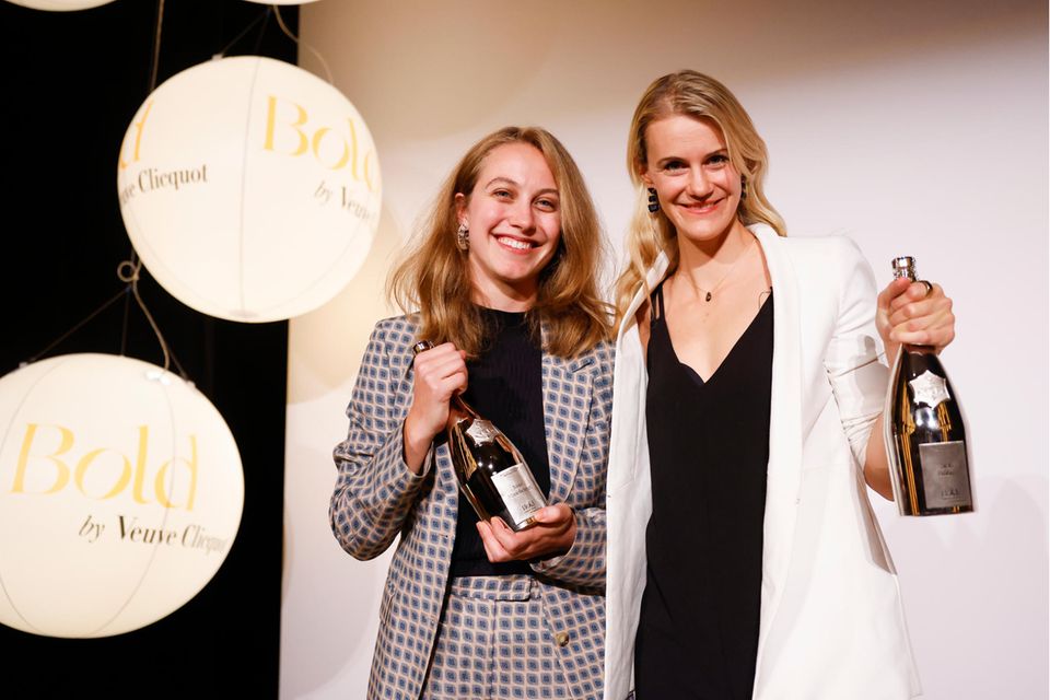 Die Preisträgerinnen des Unternehmerinnenpreises von Veuve Cliquot