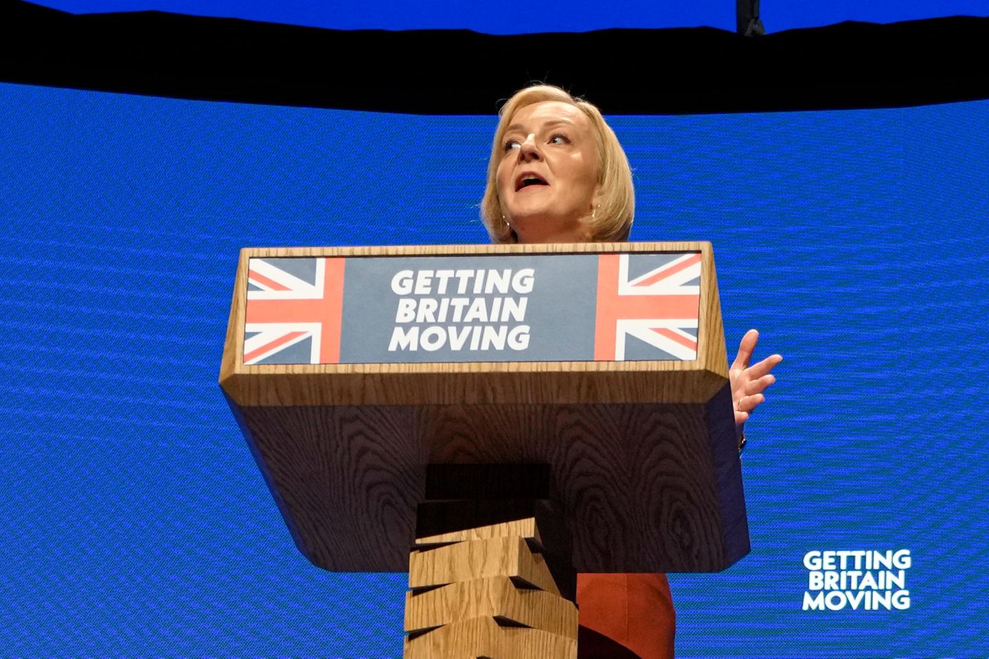 Fehlstart: Premierministerin Liz Truss musste zurückrudern