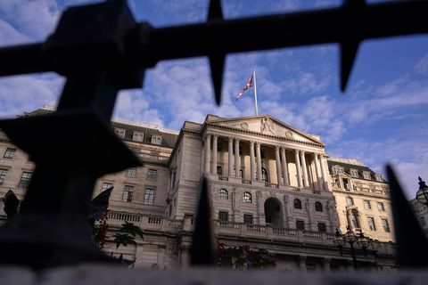 Das Gebäude der Bank of England in London