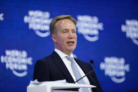 Børge Brende beim Weltwirtschaftsforum 2022 in Davos