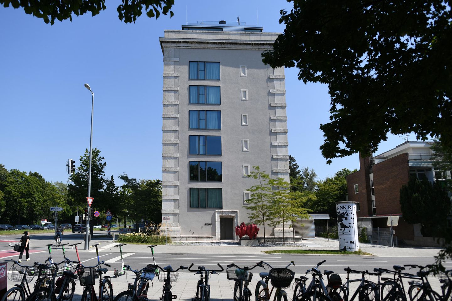 Ehemaliger Nazi-Bunker in der Ungererstraße in München