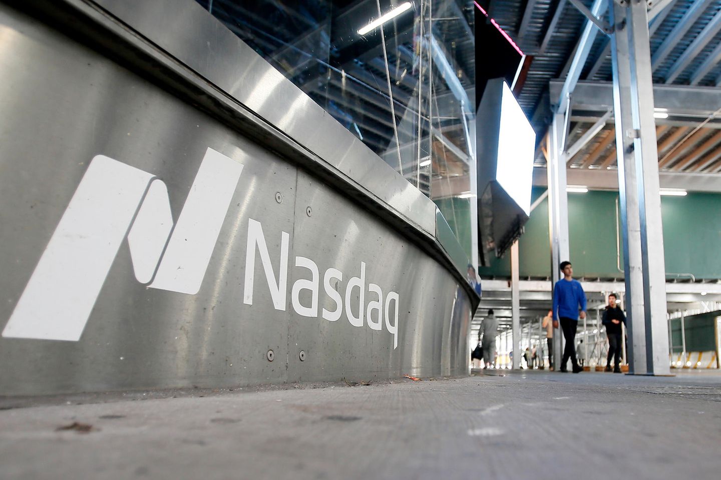 Logo der Technologiebörse Nasdaq