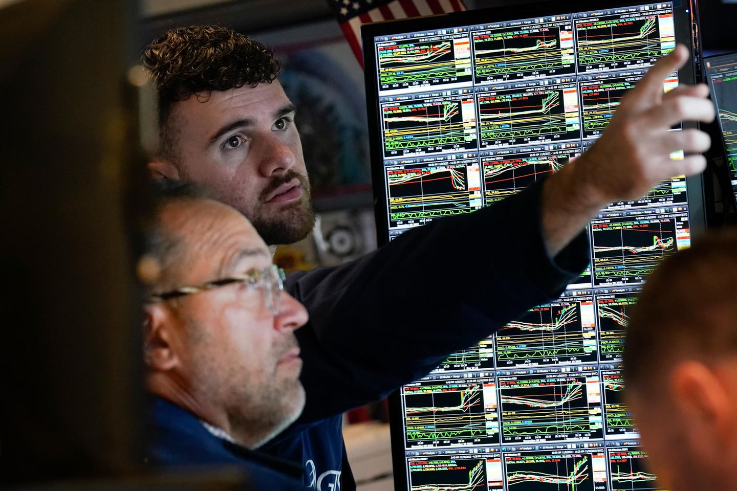 Händler an der New Yorker Börse