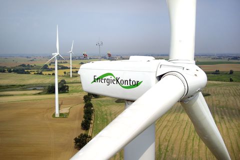 Windrad von Energiekontor