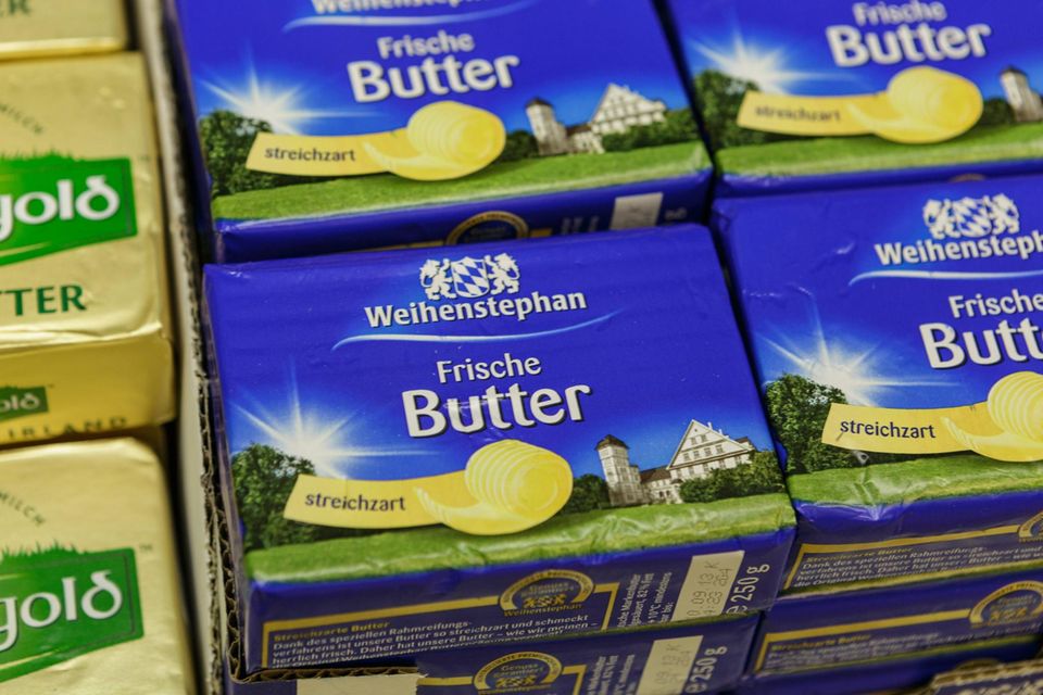 Butter im Supermarkt: Lebensmittel bleiben vorerst teuer
