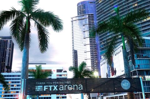 135 Mio. Dollar haben sich Sam Bankman-Fried und FTX die Namensrechte an Miamis nationalem Basketballstadion kosten lassen