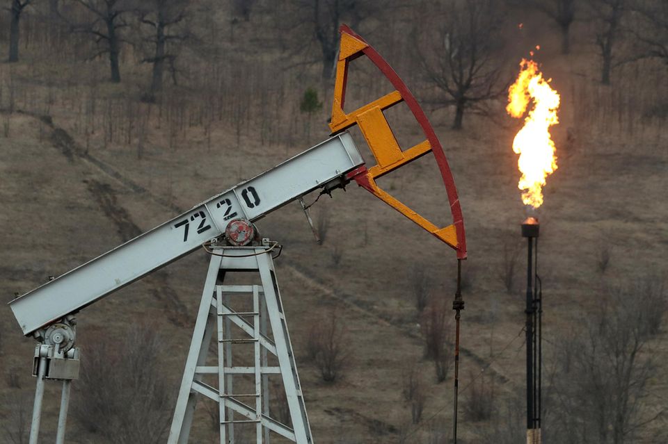 Ölpumpe in Russland