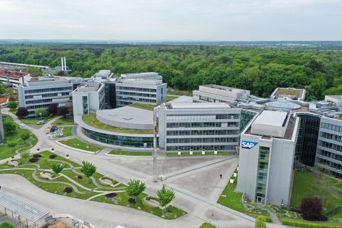 SAP-Stammsitz im badischen Walldorf