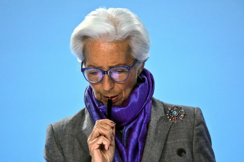 EZB-Chefin Christine Lagarde in der Zwickmühle