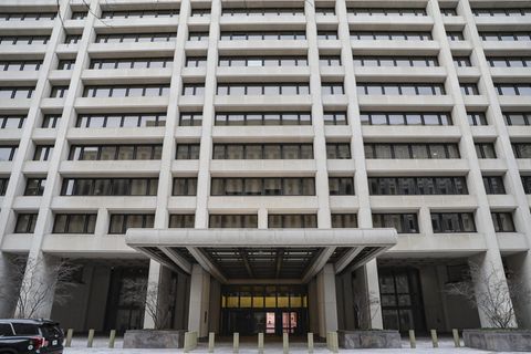Gebäude des Internationalen Währungsfonds (IWF) in Washington: Das CEBR stützt sich für seine Berechnungen auf Daten des IWF