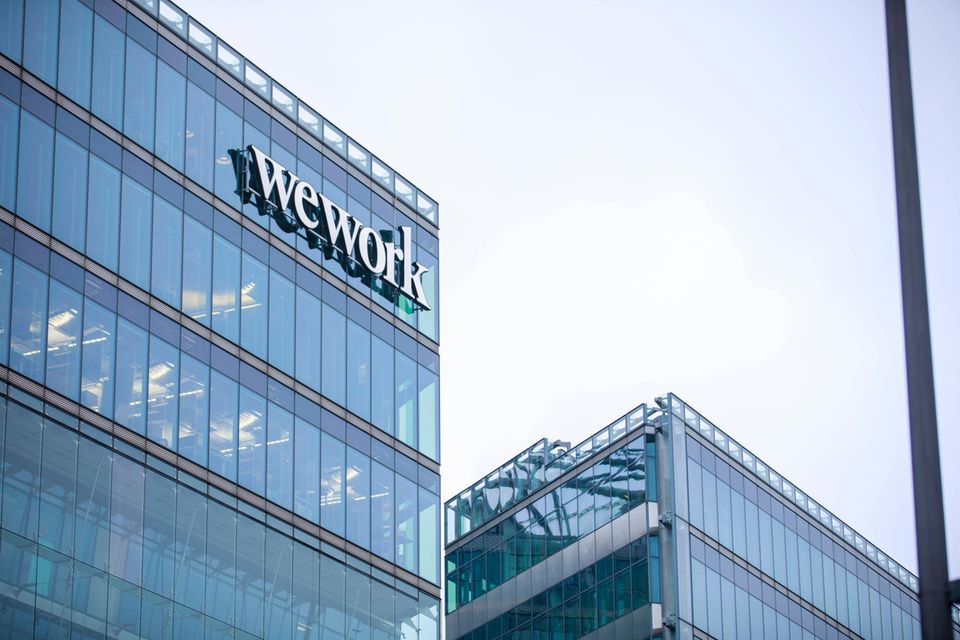 Wework-Fläche am Potsdamer Platz in Berlin. Der Coworking-Anbieter ist bislang in fünf deutschen Großstädten aktiv 