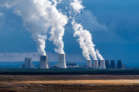 Auch Deutschland gehört zu den größten CO2-Emittenten. Kohlekraftwerke wie das in Boxberg stoßen besonders viel von dem klimaschädlichen Gas aus