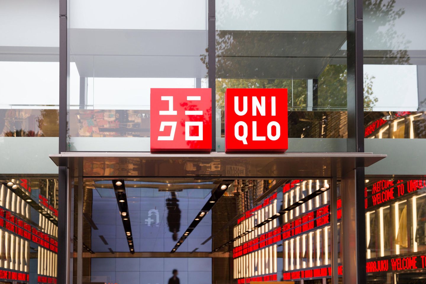 Uniqlo-Store in der japanischen Hauptstadt Tokyo