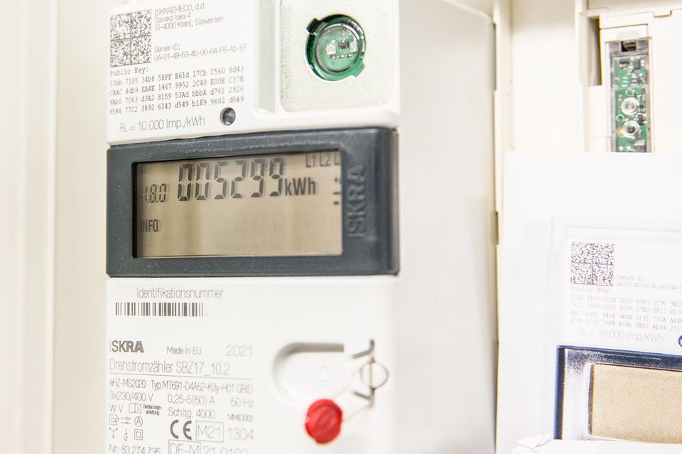 Ein verbauter Smart Meter