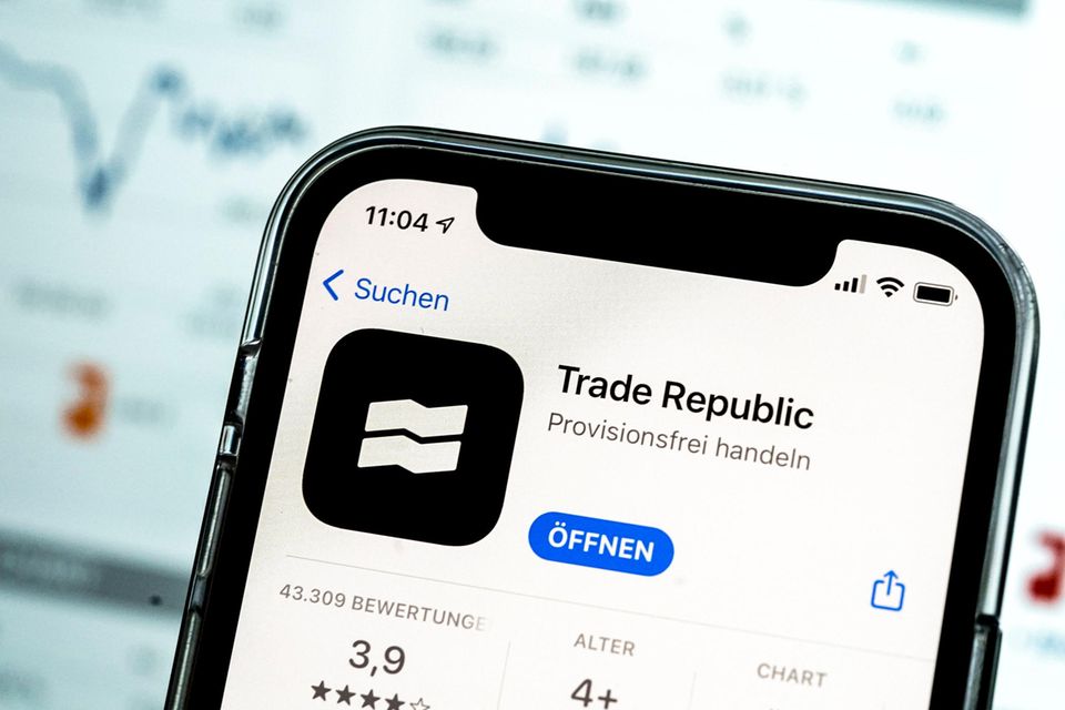 Symbolfoto Trading App Trade Republic