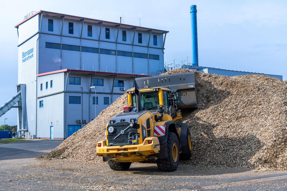 Biomasse-Heizkraftwerk der Stadt Neustrelitz