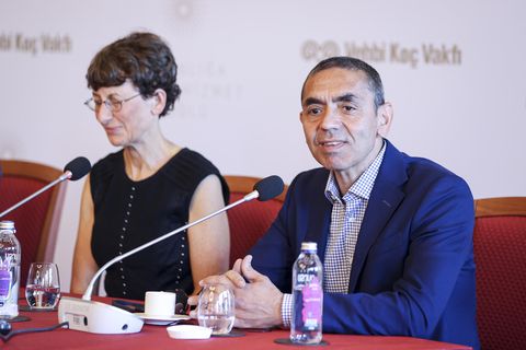 Die Biontech-Gründer Özlem Türeci und Uğur Şahin