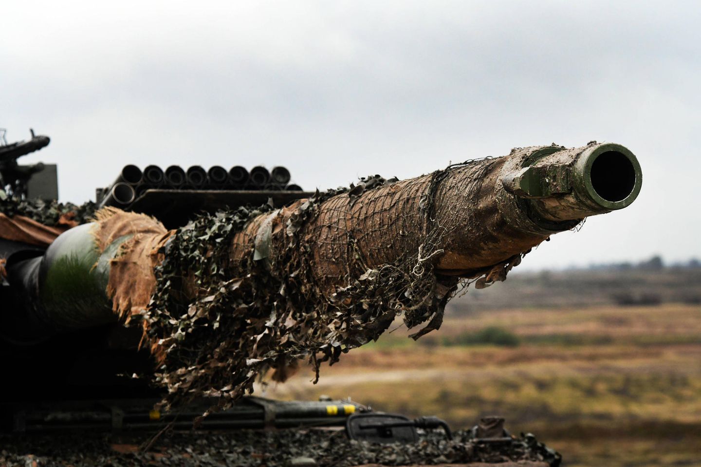 Glattrohrkanone des Kampfpanzers Leopard 2 