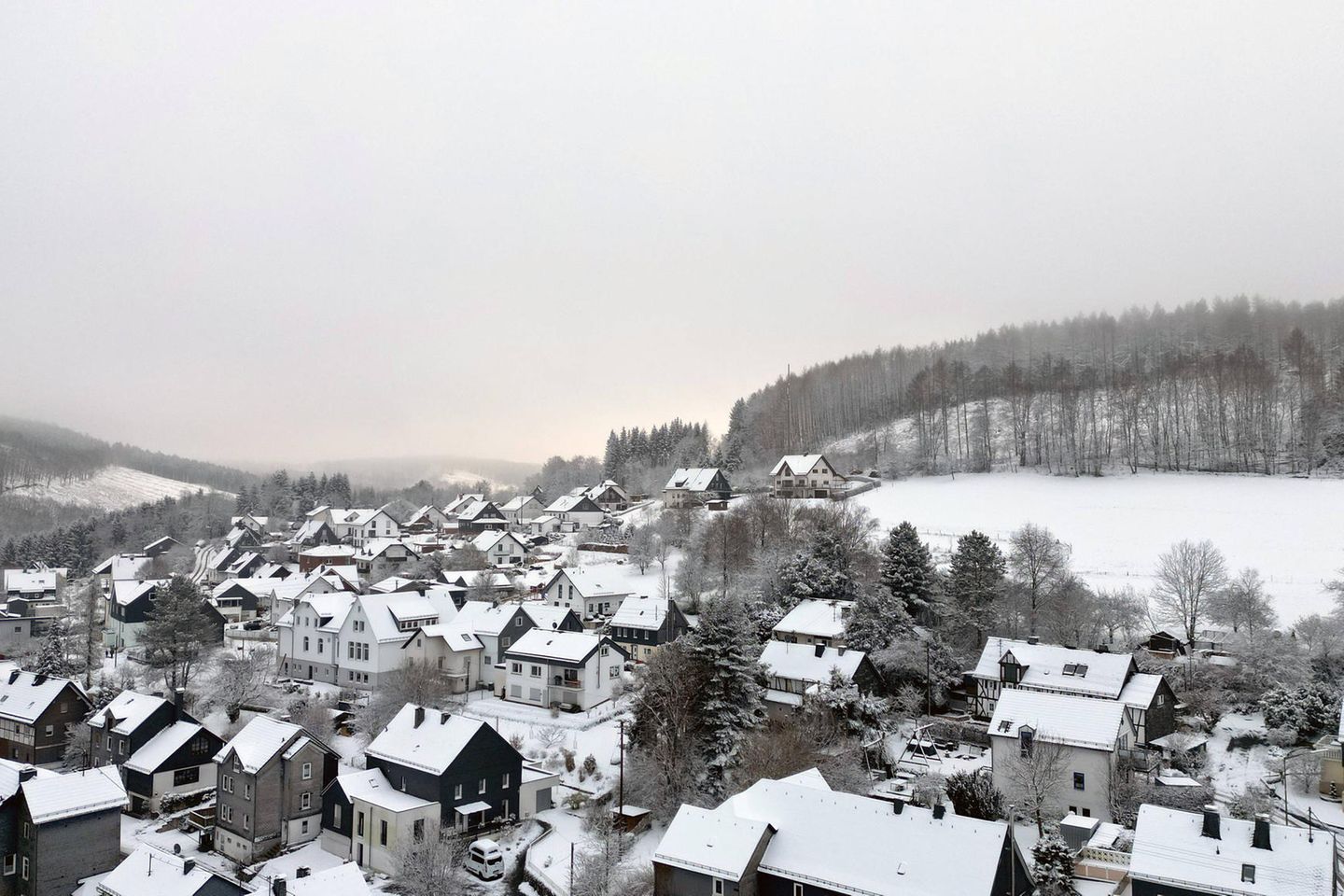 Winter in Deutschland 