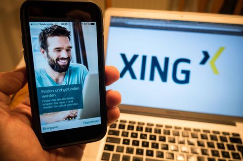 Viele Jobsuchende nutzen Xing 