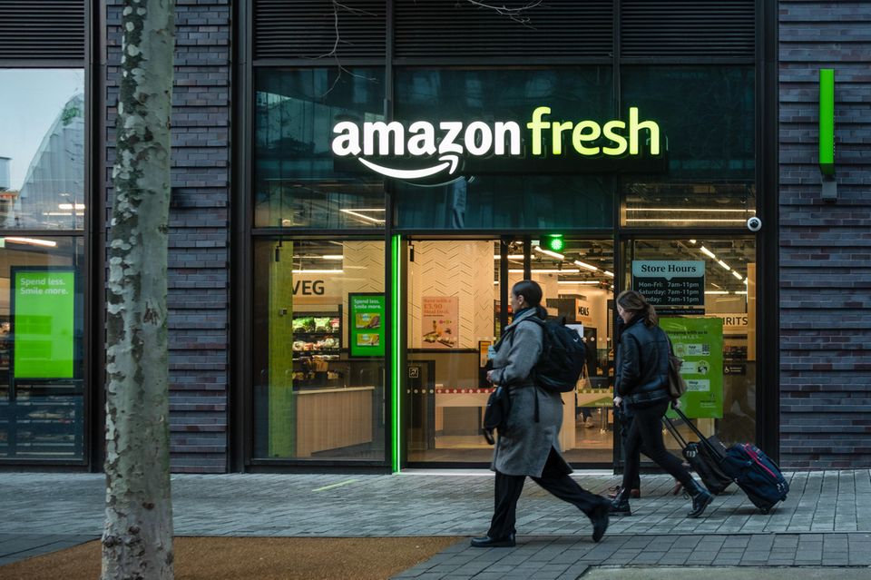 Store von Amazon Fresh in London