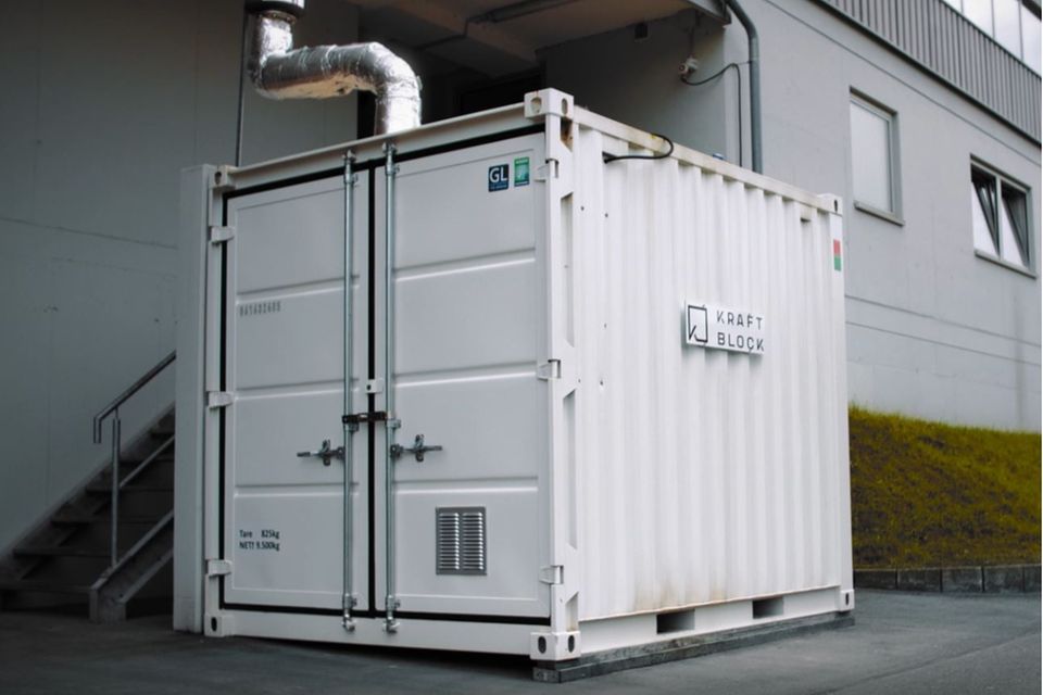 Energiespeicher von Kraftblock