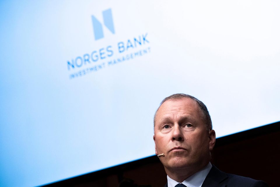 Nicolai Tangen, Chef des norwegischen Pensionsfonds