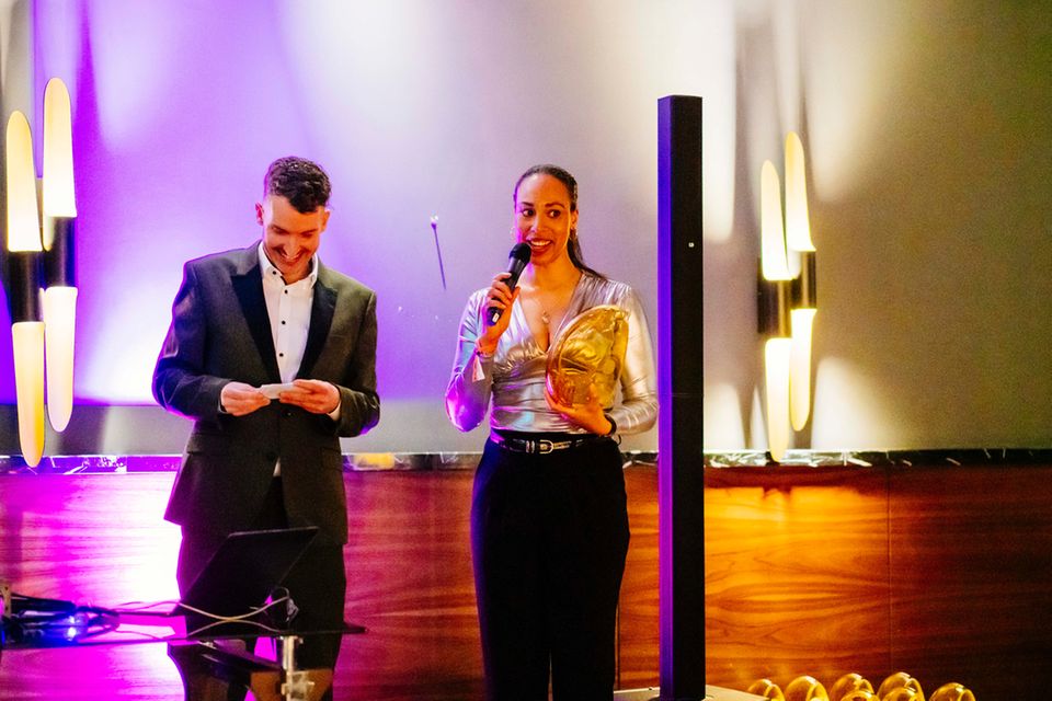 Siems Luckwaldt (Capital) und Melanie Agnamana (Audemars Piguet)