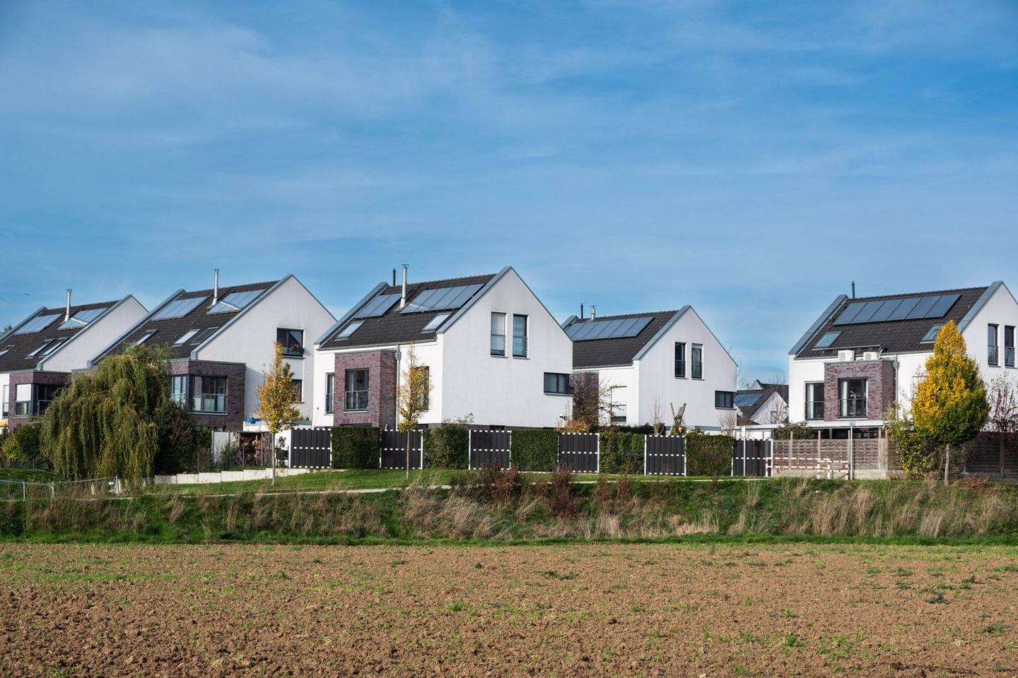 Neubaugebiet in Düsseldorf