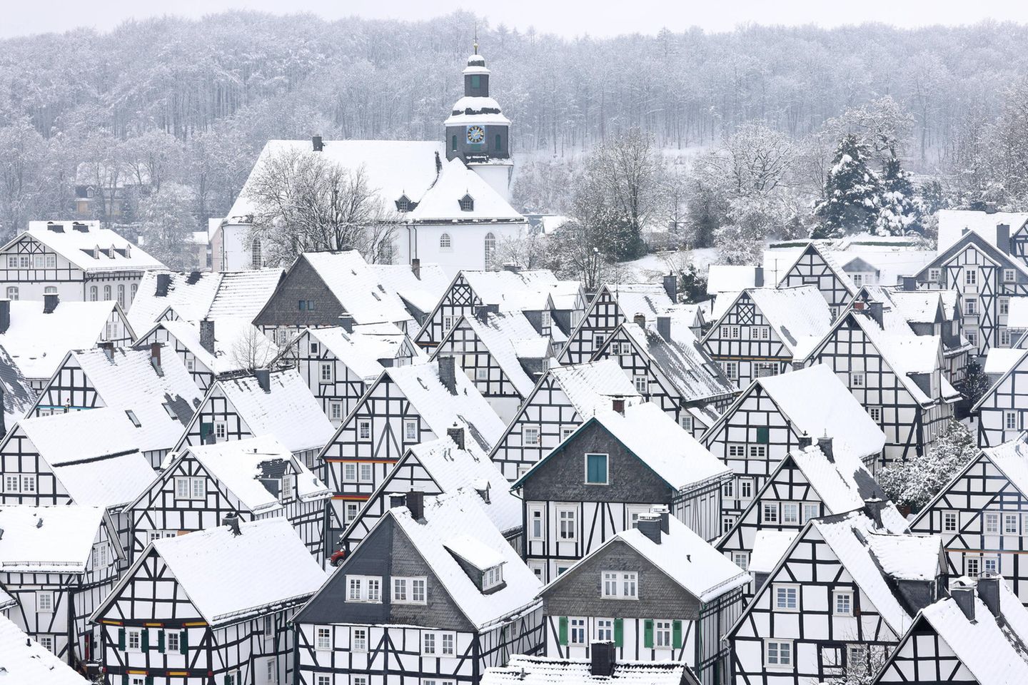 Wintereinbruch im Siegerland