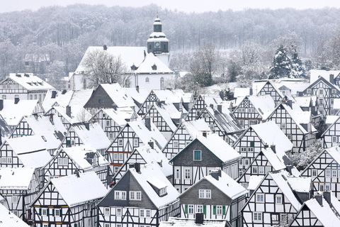 Wintereinbruch im Siegerland