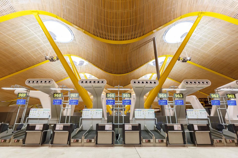 Platz 10: Madrid-Barajas Airport (MAD), Spanien Platz 10: Madrid-Barajas Airport (MAD), Spanien