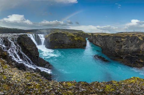 Wasserfall Sigöldufoss auf Island