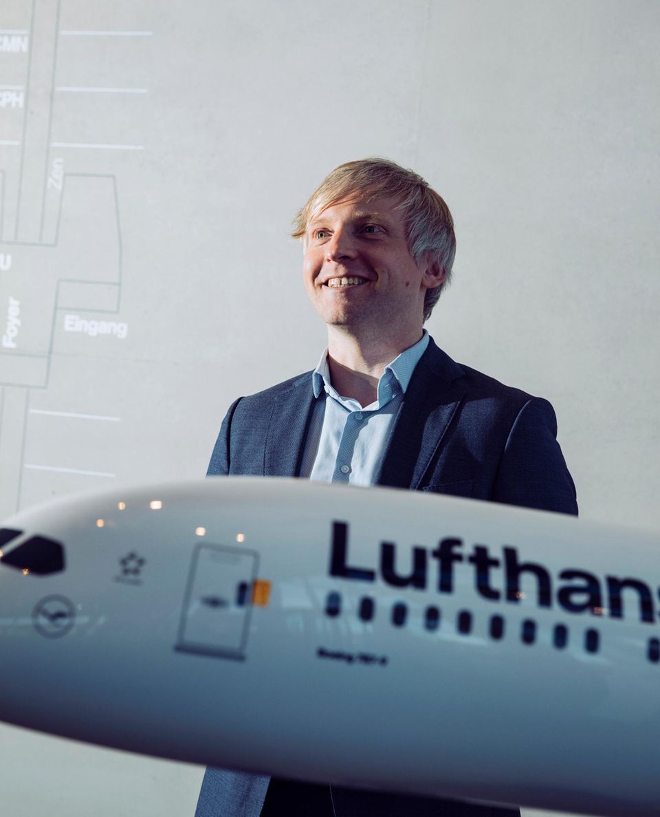 Flugkapitän Jan Pechstein ist bei der Lufthansa der SAF-Experte