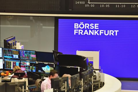 Handelssaal der Frankfurter Börse