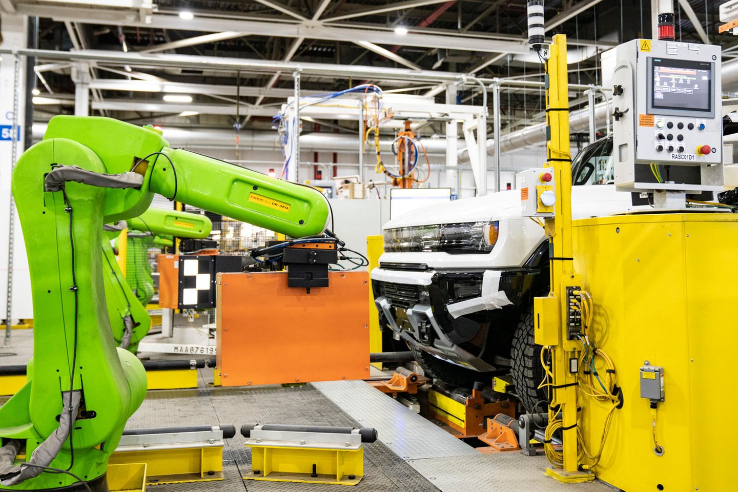 Werk von General Motors mit Produktion des Hummer