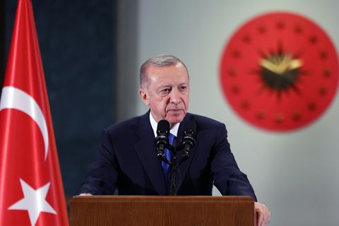 Der türkische Präsident Recep Tayyip Erdogan