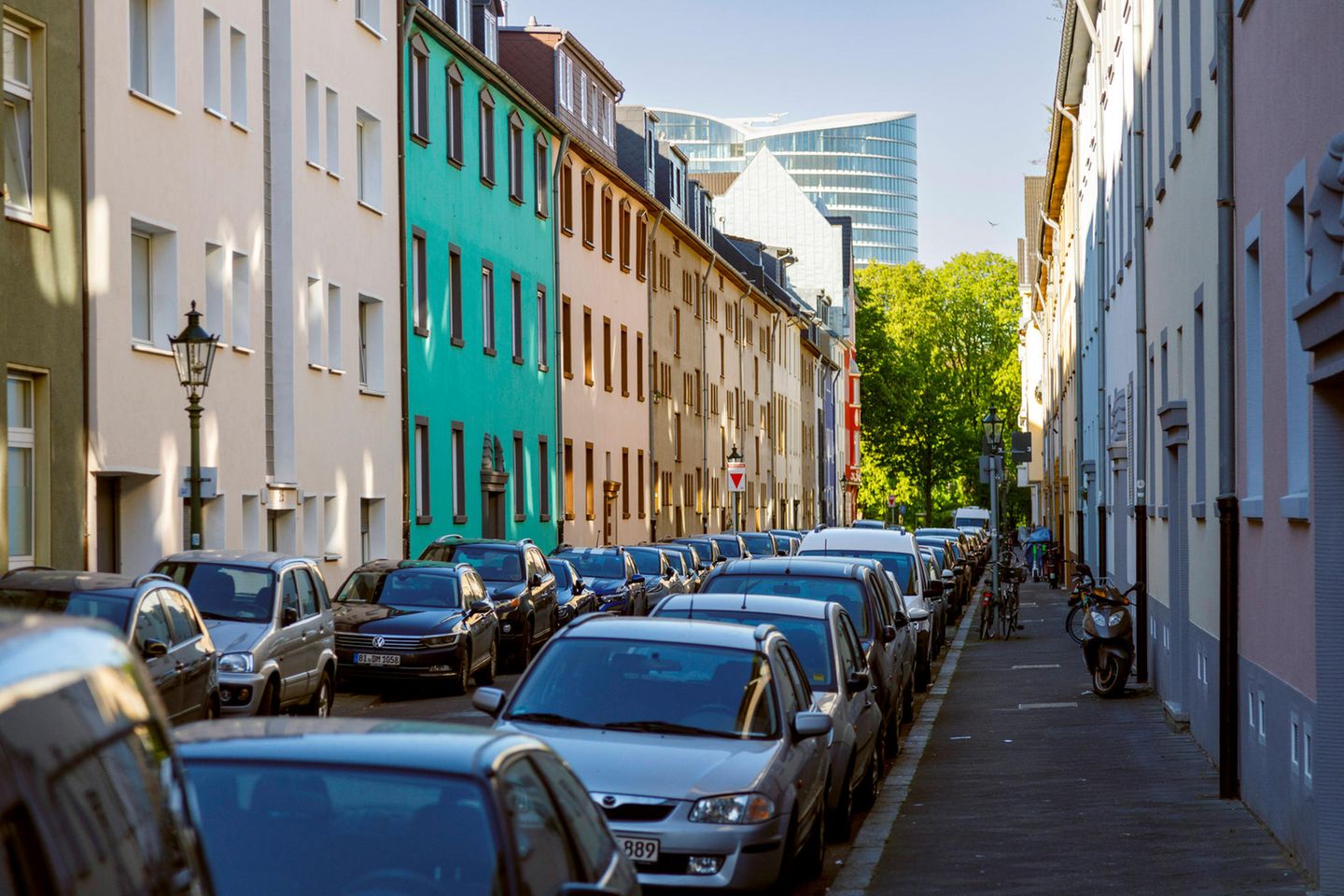 Wohngebiet in Düsseldorf