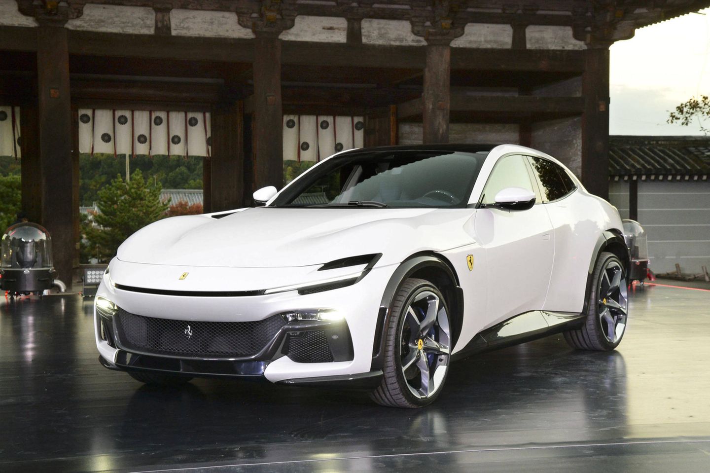 Der letzte seiner Art? Der Ferrari Purosangue ist ein Benziner, doch auch bei der Sportwagenmarke ist die Zukunft elektrisch