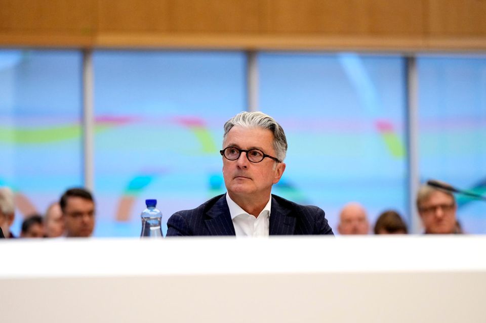 Ex-Audi-Chef Rupert Stadler am Dienstag vor dem Landgericht München