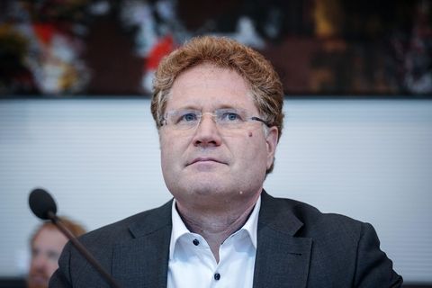 Wirtschaftsstaatssekretär Patrick Graichen vergangene Woche bei einer Ausschusssitzung im Bundestag