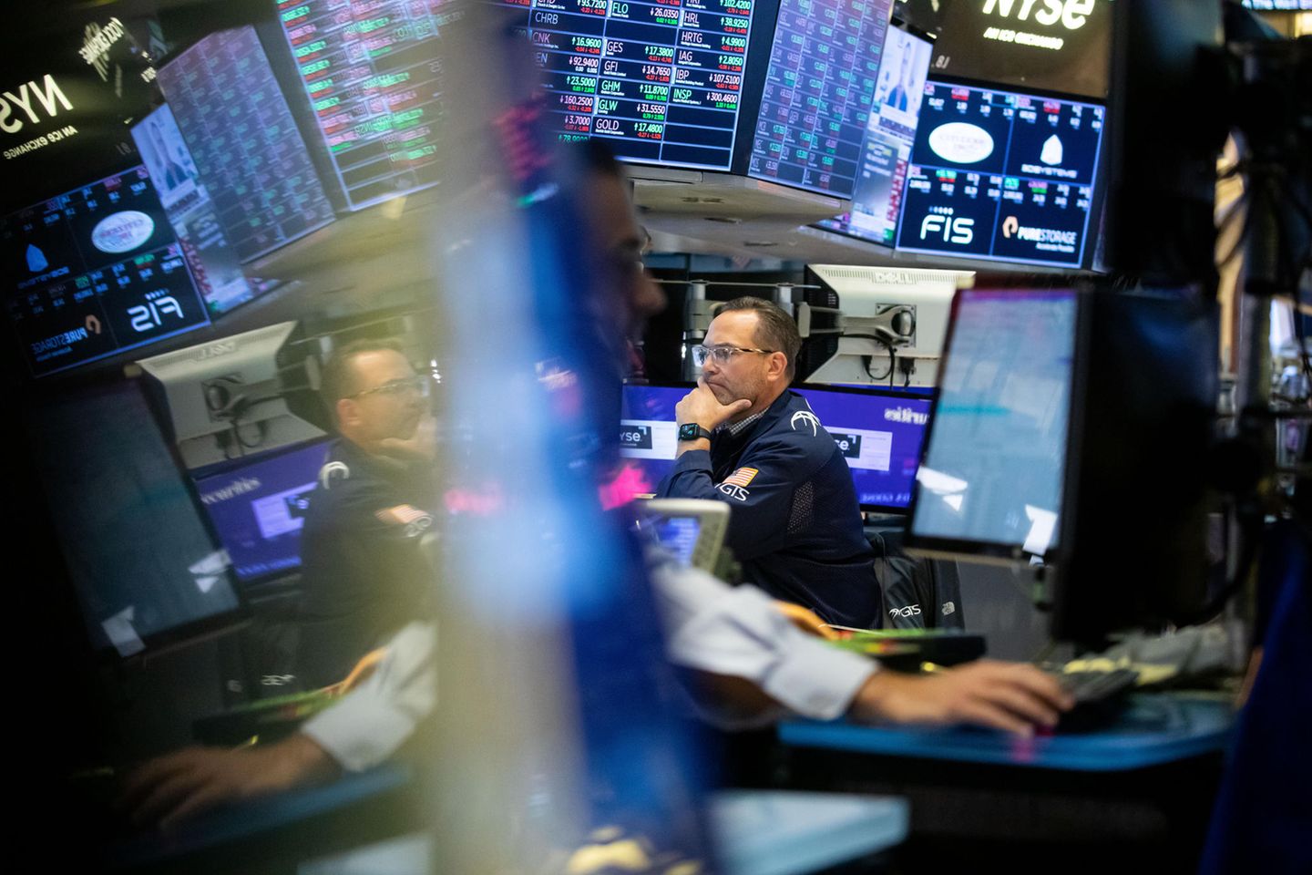 Händler an der New Yorker Börse