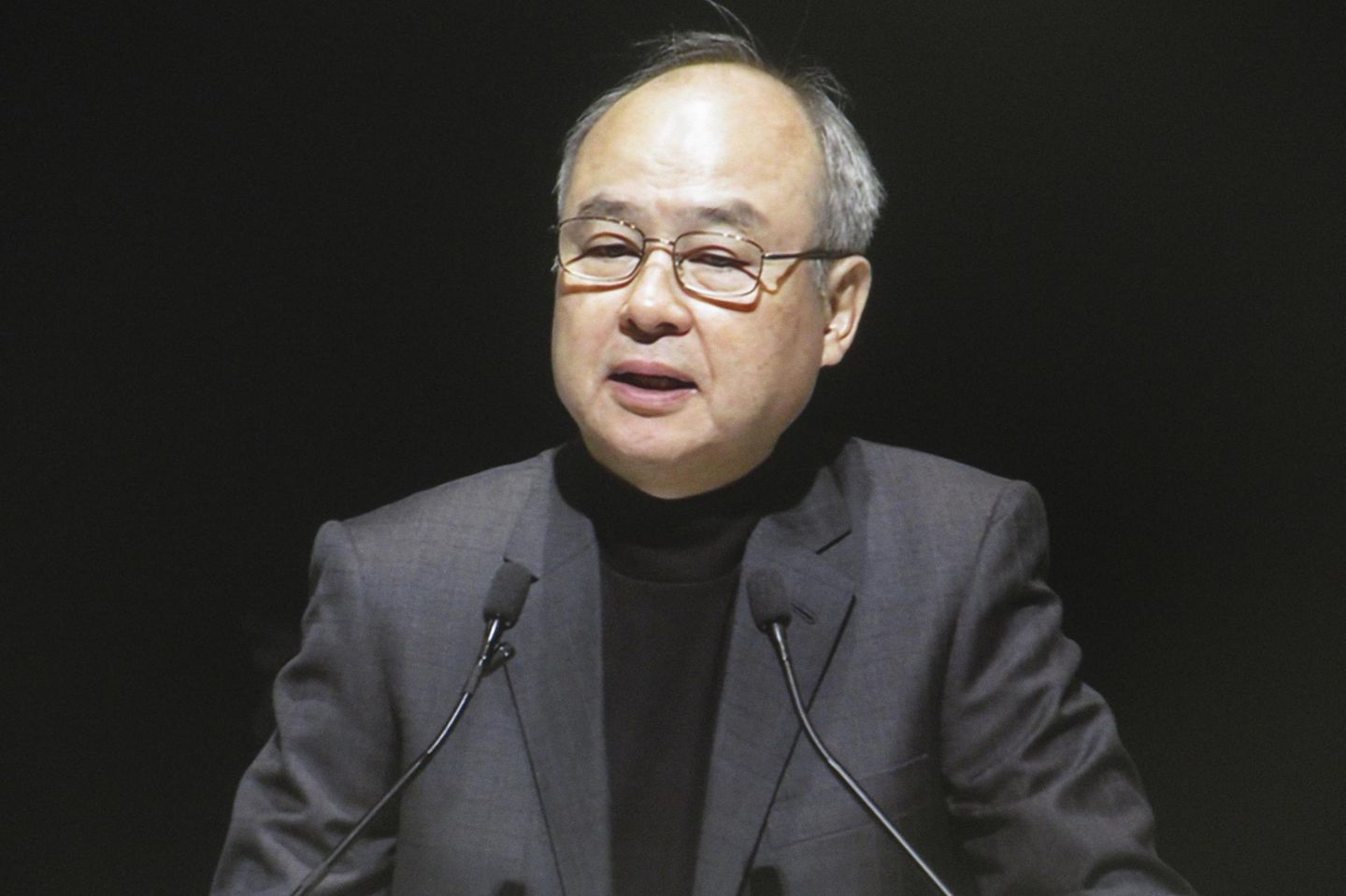 Softbank-CEO Masayoshi Son bei der diesjährigen Softbank-Hauptversammlung