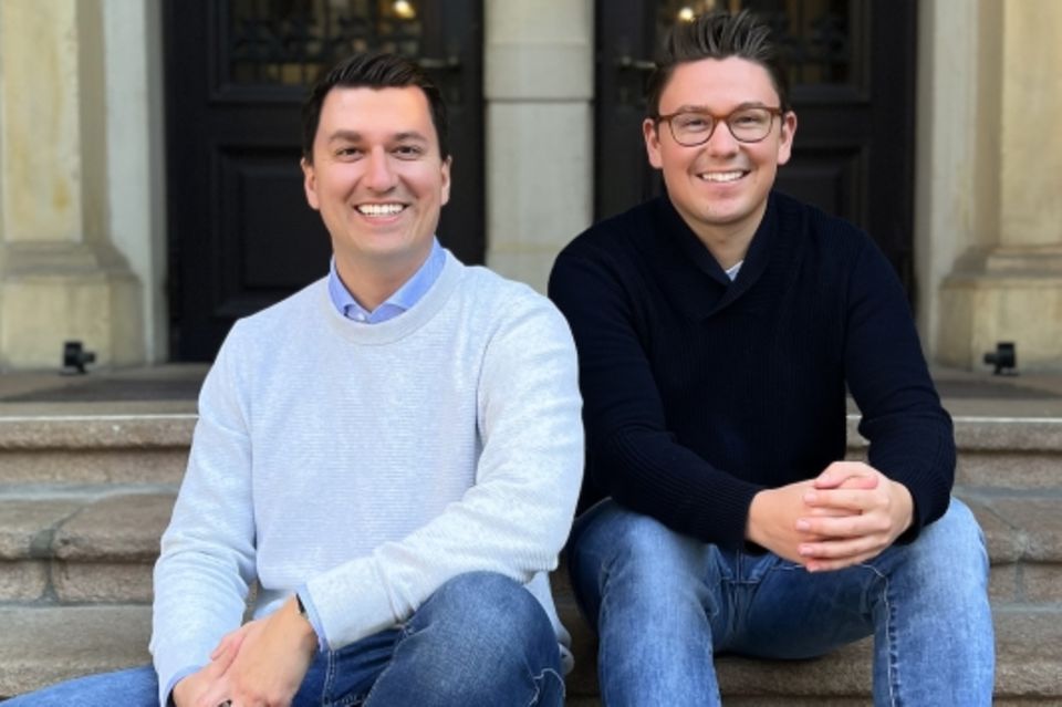 Die Kudona-Macher Fabian (links) und Jakob Scholz